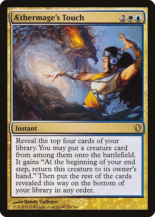 Aethermage's Touch (C13-176) - Commander 2013 - Premium MTG Single from Wizards of the Coast - Just $0.08! Shop now at Game Crave Tournament Store