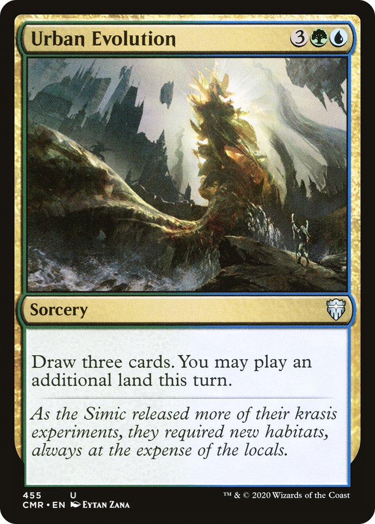 Urban Evolution (CMR-455) - Commander Legends - Premium MTG Single from Wizards of the Coast - Just $0.25! Shop now at Game Crave Tournament Store