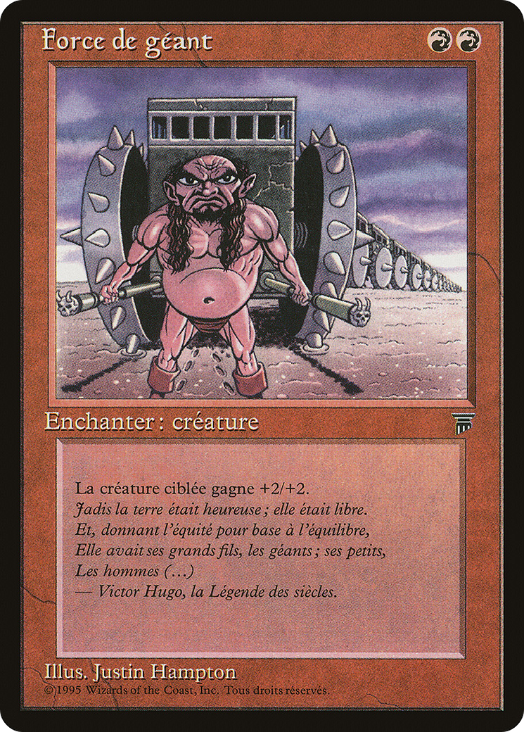 Giant Strength (REN-086) - Renaissance - Premium MTG Single from Wizards of the Coast - Just $0! Shop now at Game Crave Tournament Store