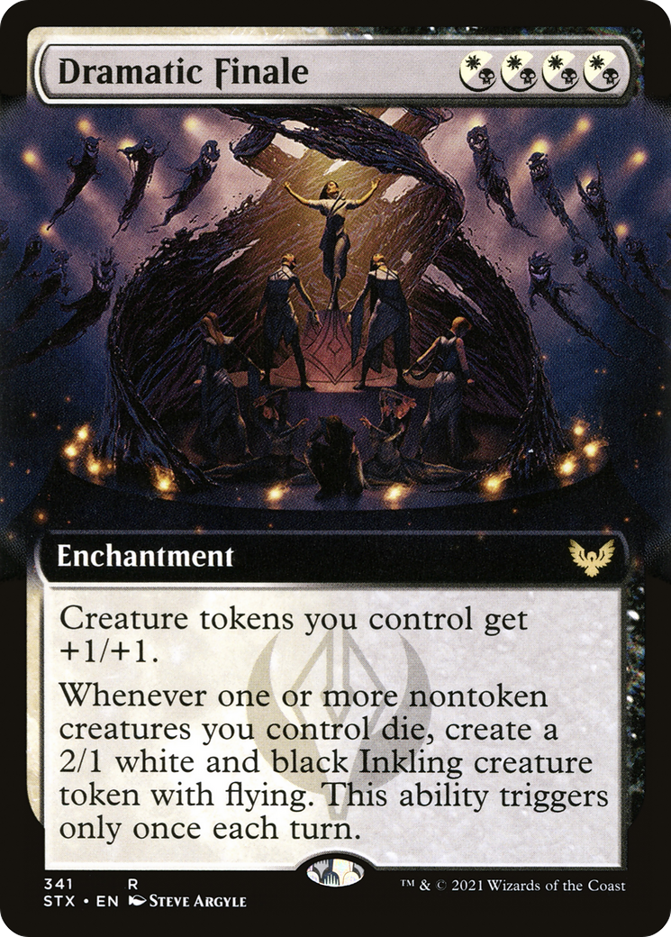 Dramatic Finale (STX-341) - Strixhaven: School of Mages: (Extended Art) - Premium MTG Single from Wizards of the Coast - Just $0.11! Shop now at Game Crave Tournament Store