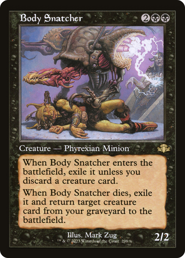 Body Snatcher (DMR-298) - Dominaria Remastered Foil - Premium MTG Single from Wizards of the Coast - Just $0.08! Shop now at Game Crave Tournament Store