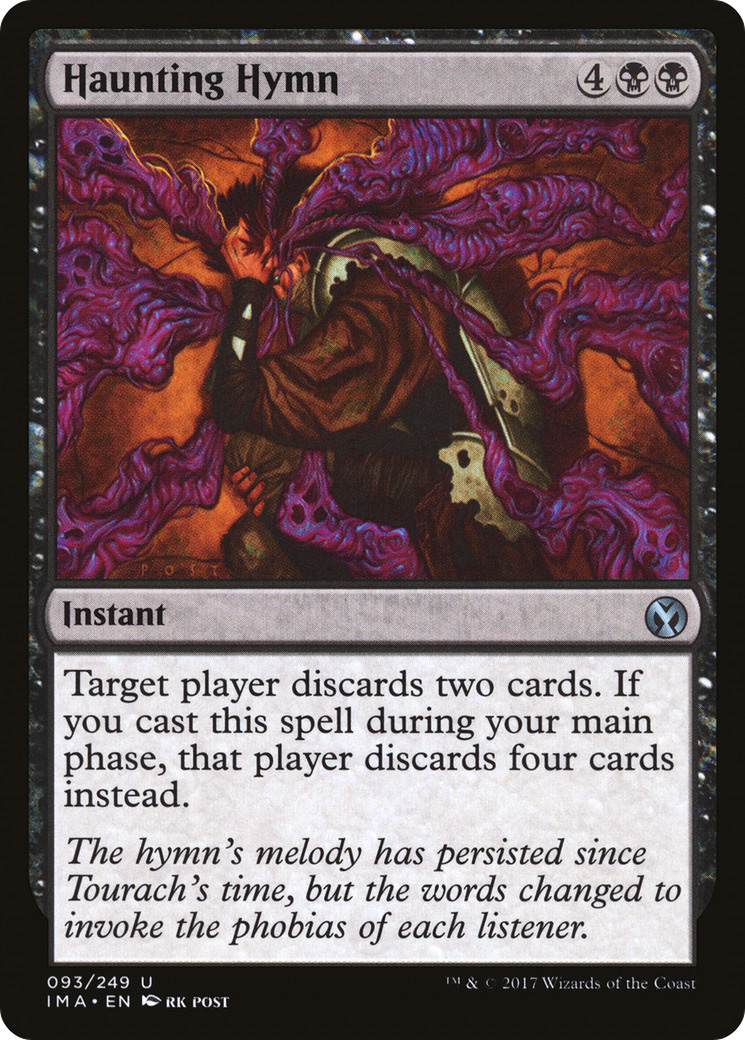 Haunting Hymn (IMA-093) - Iconic Masters - Premium MTG Single from Wizards of the Coast - Just $0.25! Shop now at Game Crave Tournament Store