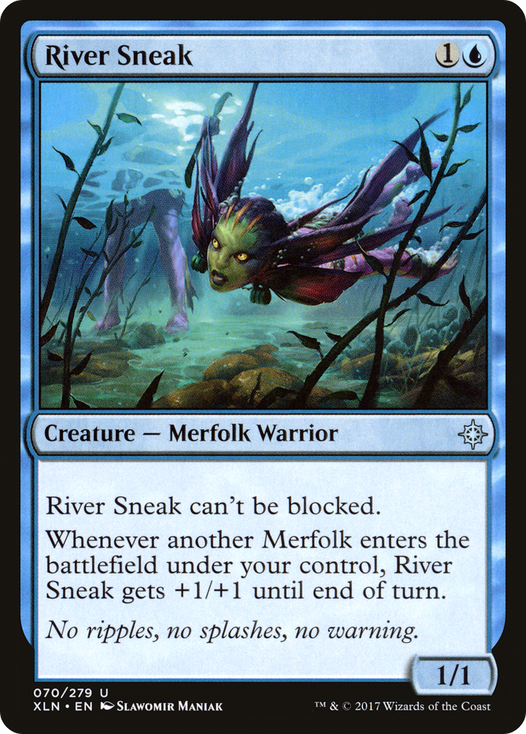 River Sneak (XLN-070) - Ixalan Foil - Premium MTG Single from Wizards of the Coast - Just $0.45! Shop now at Game Crave Tournament Store