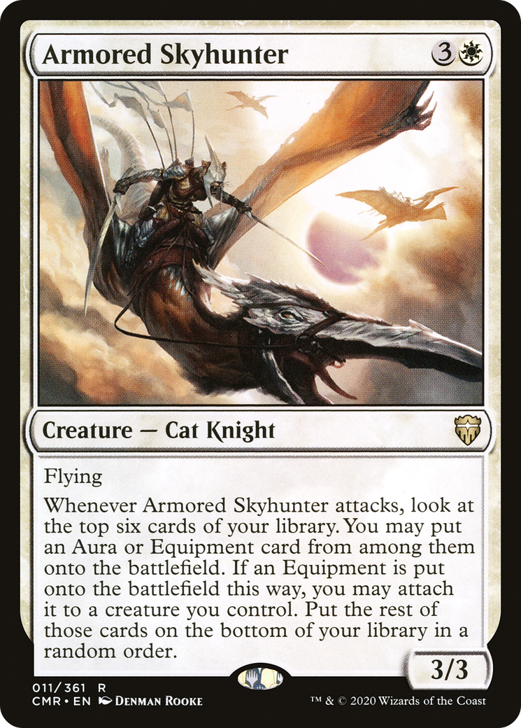 Armored Skyhunter (CMR-011) - Commander Legends Foil - Premium MTG Single from Wizards of the Coast - Just $0.80! Shop now at Game Crave Tournament Store