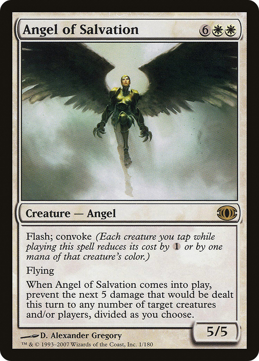 Angel of Salvation (FUT-001) - Future Sight - Premium MTG Single from Wizards of the Coast - Just $0.08! Shop now at Game Crave Tournament Store