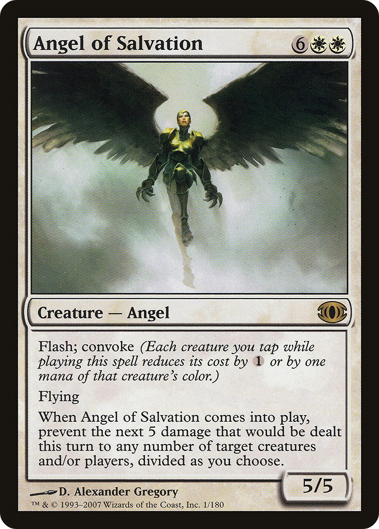 Angel of Salvation (FUT-001) - Future Sight Foil - Premium MTG Single from Wizards of the Coast - Just $0.90! Shop now at Game Crave Tournament Store