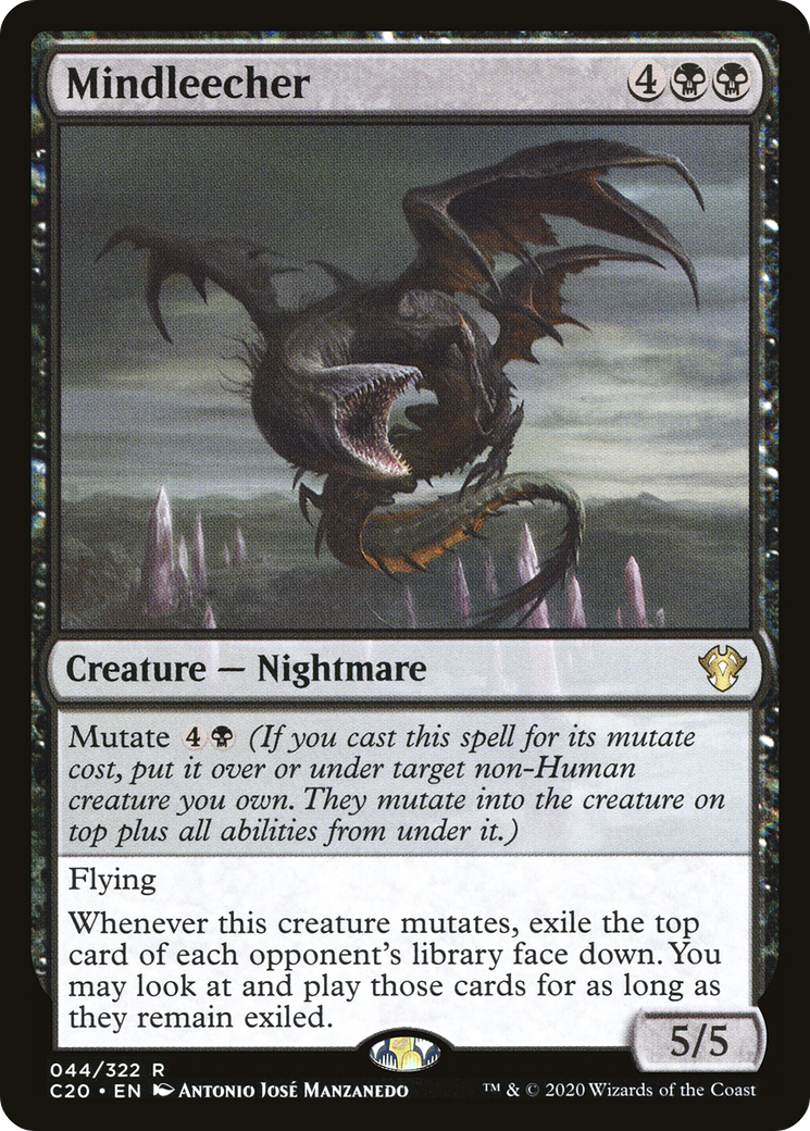 Mindleecher (C20-044) - Commander 2020 - Premium MTG Single from Wizards of the Coast - Just $0.10! Shop now at Game Crave Tournament Store