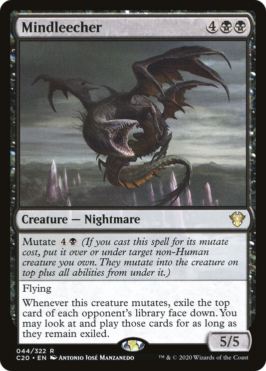 Mindleecher (C20-044) - Commander 2020 - Premium MTG Single from Wizards of the Coast - Just $0.10! Shop now at Game Crave Tournament Store