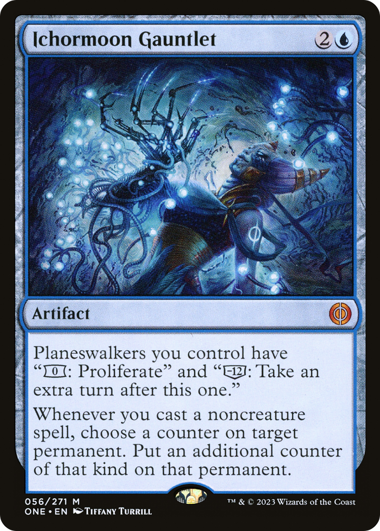 Ichormoon Gauntlet (ONE-056) - Phyrexia: All Will Be One Foil - Premium MTG Single from Wizards of the Coast - Just $3.94! Shop now at Game Crave Tournament Store