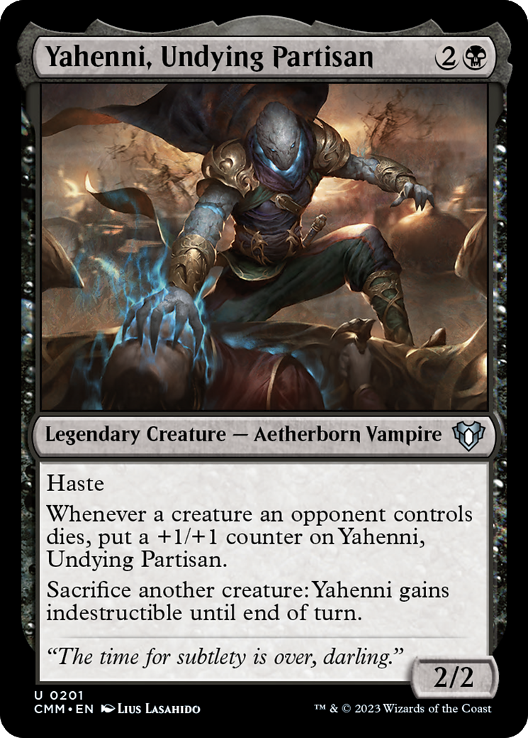 Yahenni, Undying Partisan (CMM-201) - Commander Masters - Premium MTG Single from Wizards of the Coast - Just $0.09! Shop now at Game Crave Tournament Store