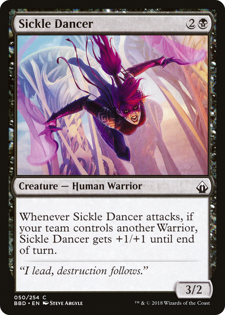 Sickle Dancer (BBD-050) - Battlebond - Premium MTG Single from Wizards of the Coast - Just $0.08! Shop now at Game Crave Tournament Store