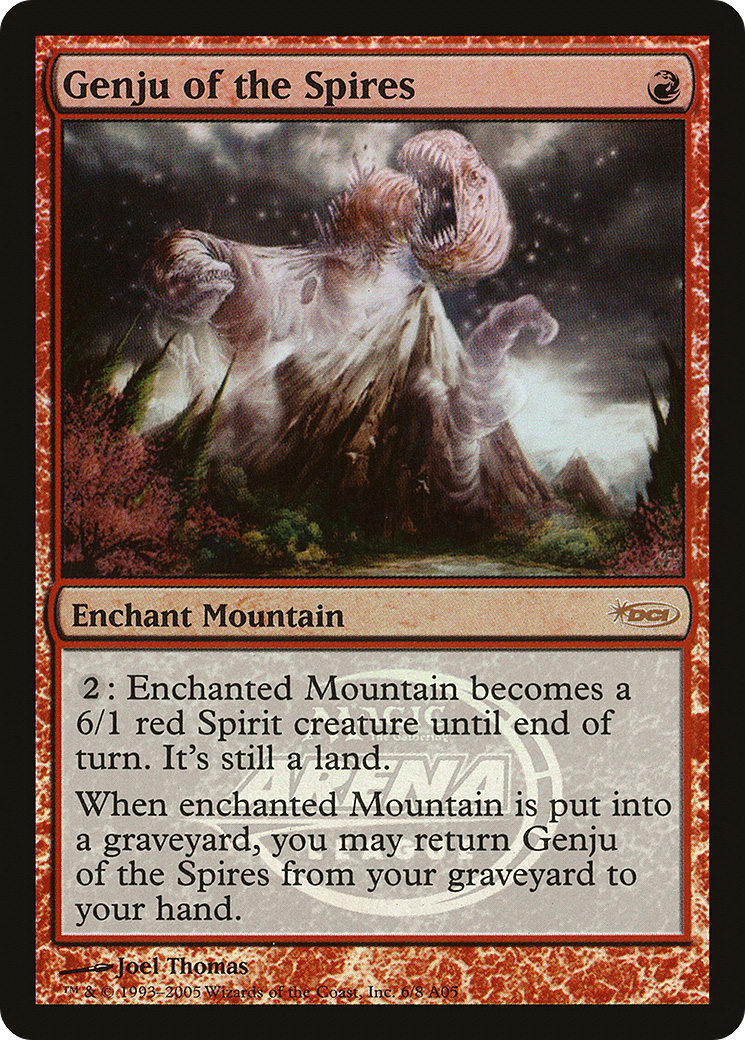 Genju of the Spires (PAL05-006) - Arena League 2005 Foil - Premium MTG Single from Wizards of the Coast - Just $0.52! Shop now at Game Crave Tournament Store