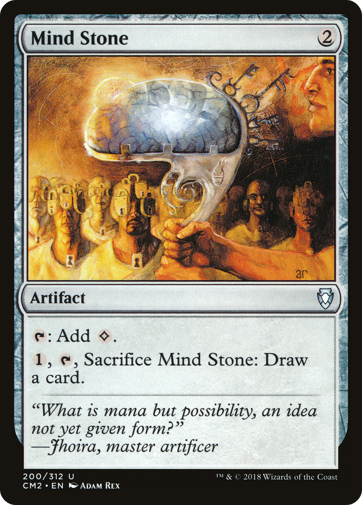 Mind Stone (CM2-200) - Commander Anthology Volume II - Premium MTG Single from Wizards of the Coast - Just $0.13! Shop now at Game Crave Tournament Store