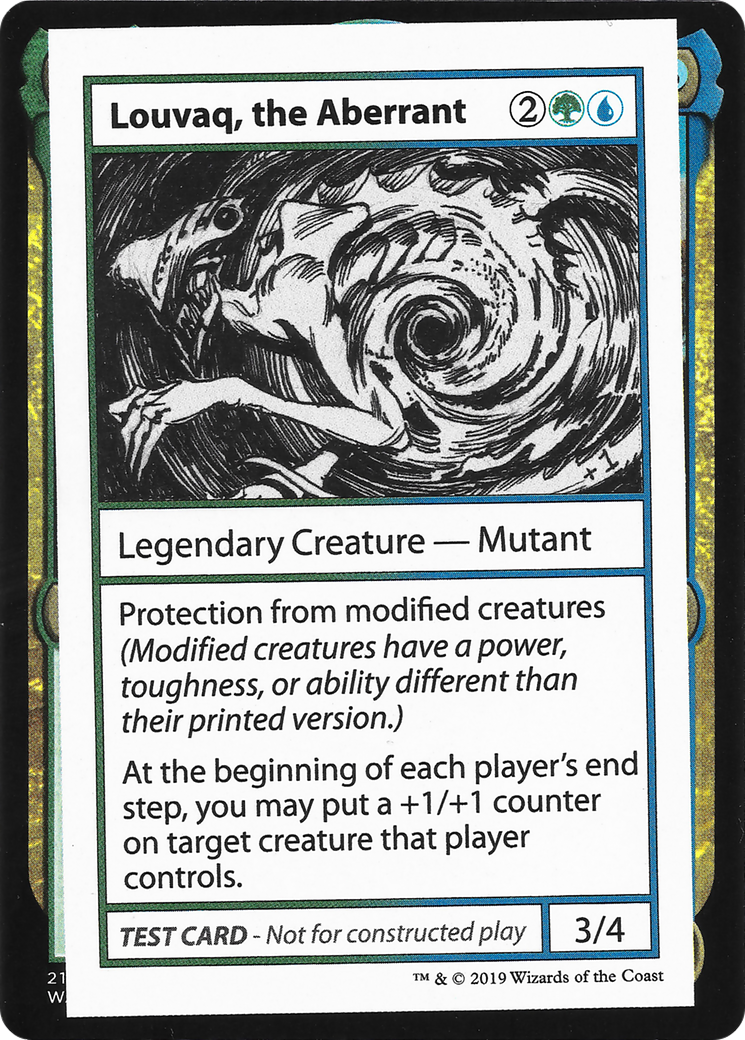 Louvaq, the Aberrant (CMB2-095) - Mystery Booster Playtest Cards 2021 - Premium MTG Single from Wizards of the Coast - Just $0.26! Shop now at Game Crave Tournament Store