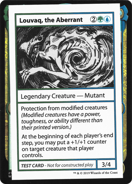 Louvaq, the Aberrant (CMB2-095) - Mystery Booster Playtest Cards 2021 - Premium MTG Single from Wizards of the Coast - Just $0.26! Shop now at Game Crave Tournament Store
