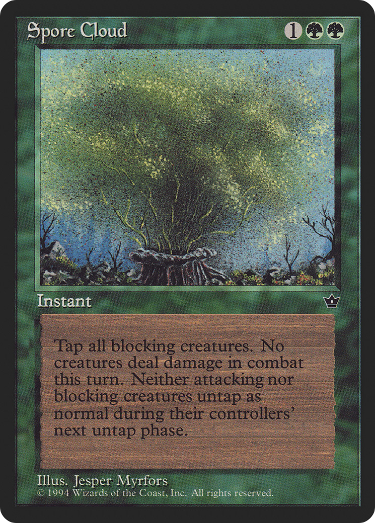 Spore Cloud (FEM-72B) - Fallen Empires - Premium MTG Single from Wizards of the Coast - Just $0.25! Shop now at Game Crave Tournament Store