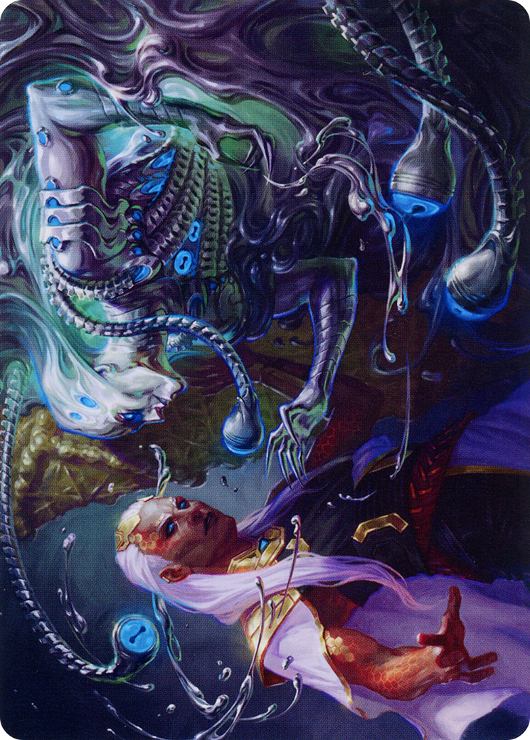 Mirage Mockery // Mirage Mockery (AONE-017) - Phyrexia: All Will Be One Art Series (Borderless) - Premium MTG Single from Wizards of the Coast - Just $0! Shop now at Game Crave Tournament Store