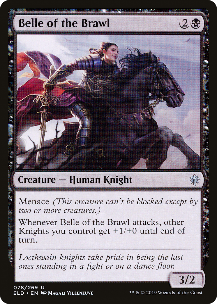 Belle of the Brawl (ELD-078) - Throne of Eldraine - Premium MTG Single from Wizards of the Coast - Just $0.08! Shop now at Game Crave Tournament Store