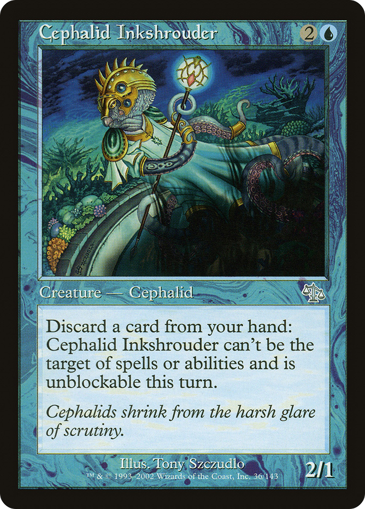 Cephalid Inkshrouder (JUD-036) - Judgment Foil - Premium MTG Single from Wizards of the Coast - Just $0.84! Shop now at Game Crave Tournament Store