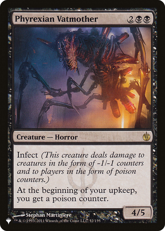 Phyrexian Vatmother (PLIST-1046) - The List - Premium MTG Single from Wizards of the Coast - Just $0.42! Shop now at Game Crave Tournament Store