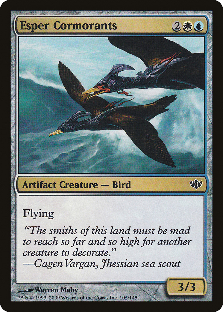 Esper Cormorants (CON-105) - Conflux - Premium MTG Single from Wizards of the Coast - Just $0.08! Shop now at Game Crave Tournament Store