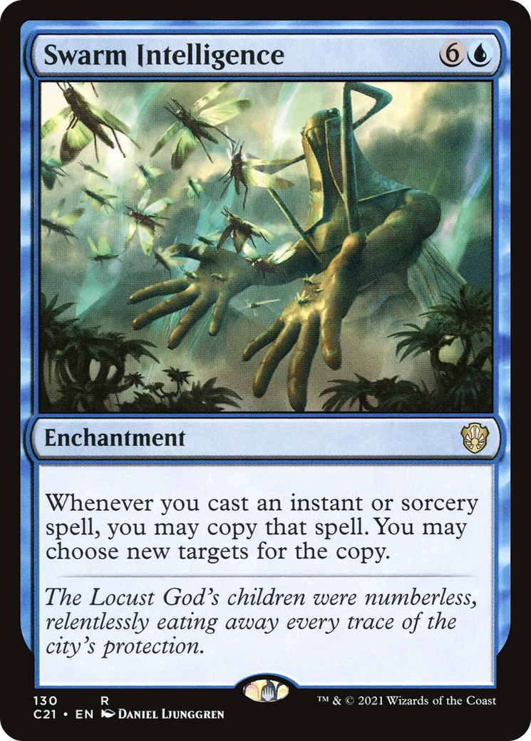 Swarm Intelligence (C21-130) - Commander 2021 - Premium MTG Single from Wizards of the Coast - Just $0.09! Shop now at Game Crave Tournament Store