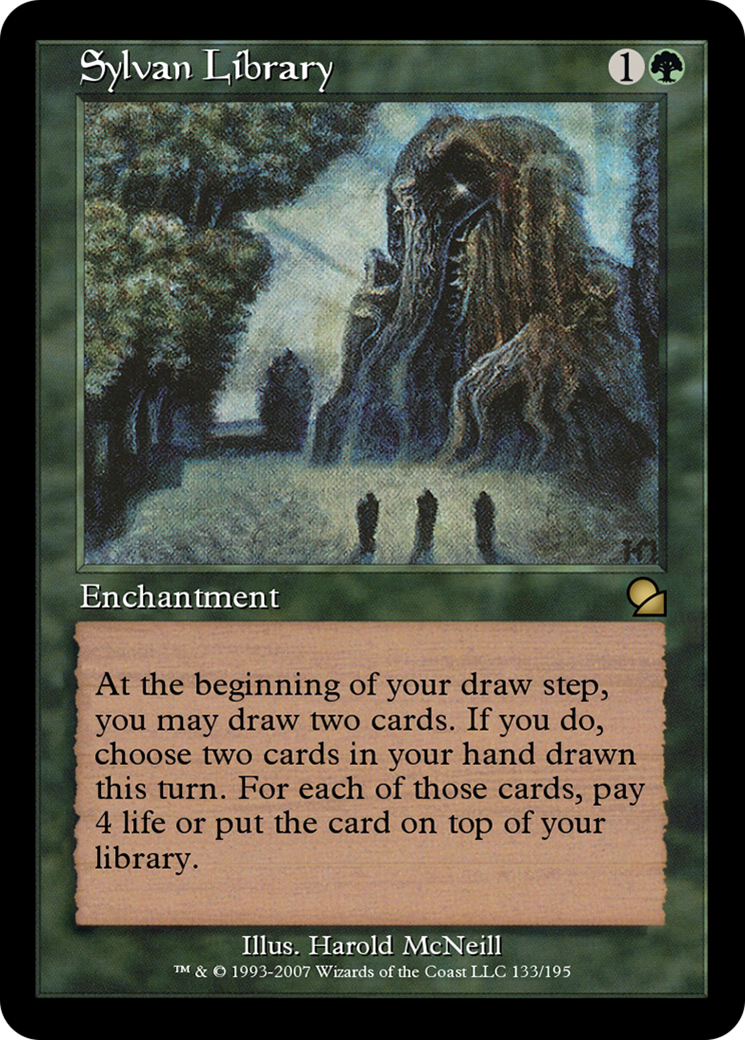 Sylvan Library (ME1-133) - Masters Edition - Premium MTG Single from Wizards of the Coast - Just $0! Shop now at Game Crave Tournament Store