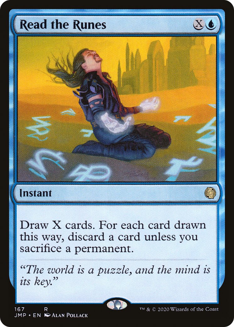 Read the Runes (JMP-167) - Jumpstart - Premium MTG Single from Wizards of the Coast - Just $0.10! Shop now at Game Crave Tournament Store