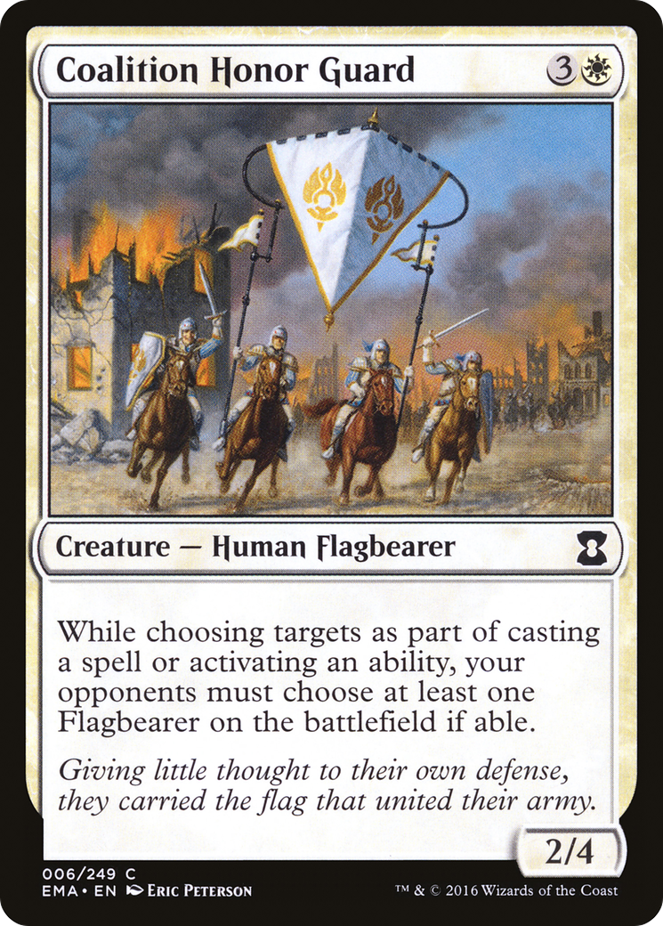Coalition Honor Guard (EMA-006) - Eternal Masters - Premium MTG Single from Wizards of the Coast - Just $0.25! Shop now at Game Crave Tournament Store