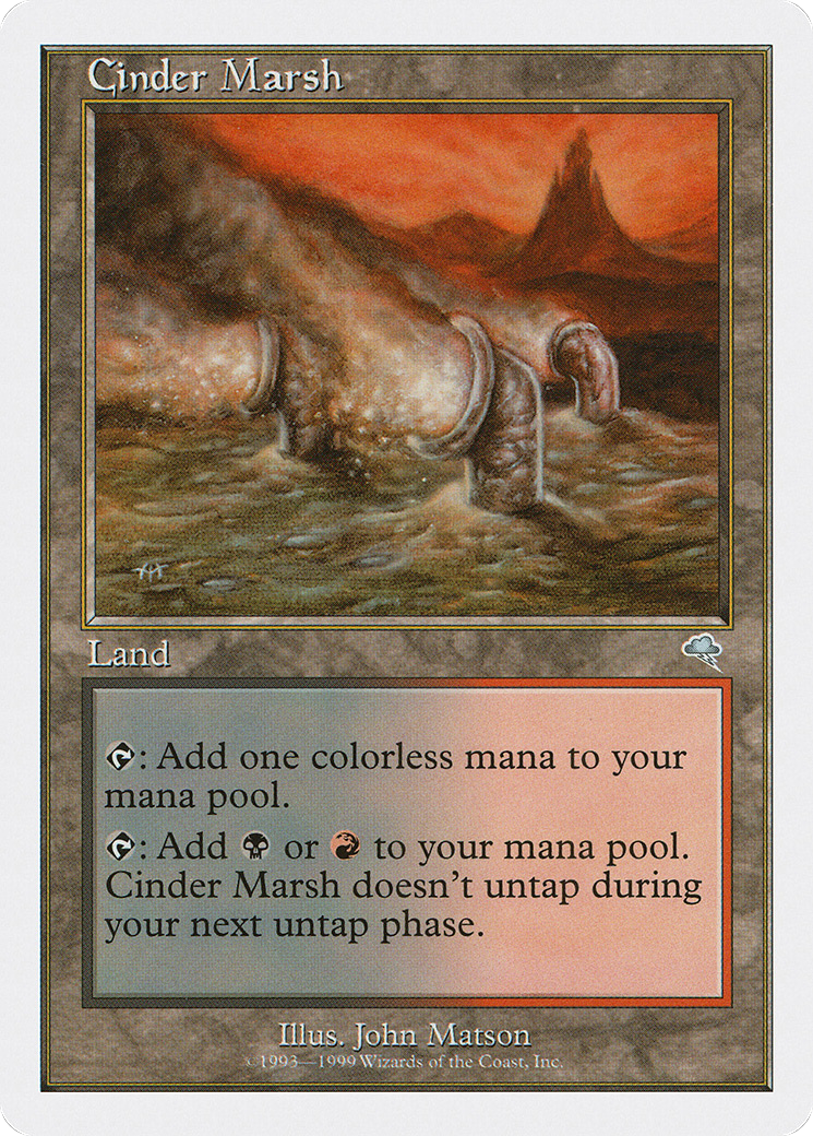 Cinder Marsh (BRB-013) - Battle Royale Box Set - Premium MTG Single from Wizards of the Coast - Just $0.08! Shop now at Game Crave Tournament Store