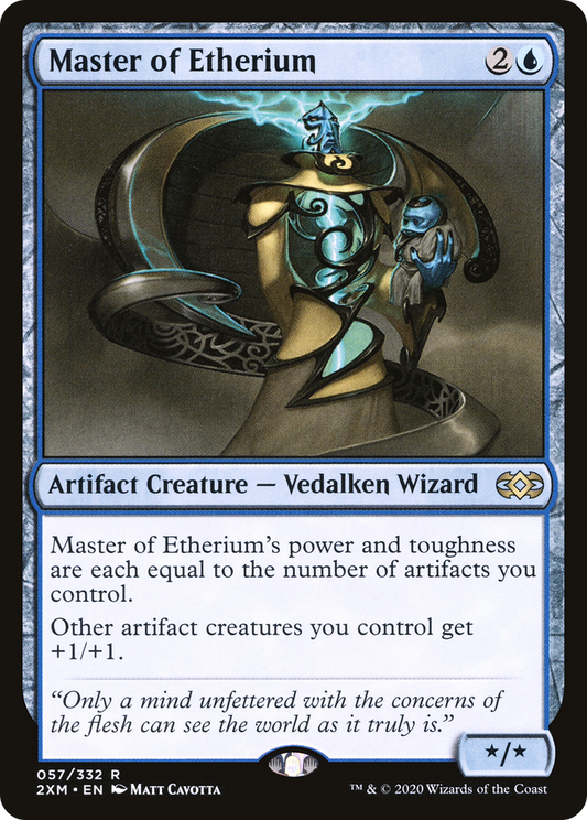 Master of Etherium (2XM-057) - Double Masters - Premium MTG Single from Wizards of the Coast - Just $0.26! Shop now at Game Crave Tournament Store
