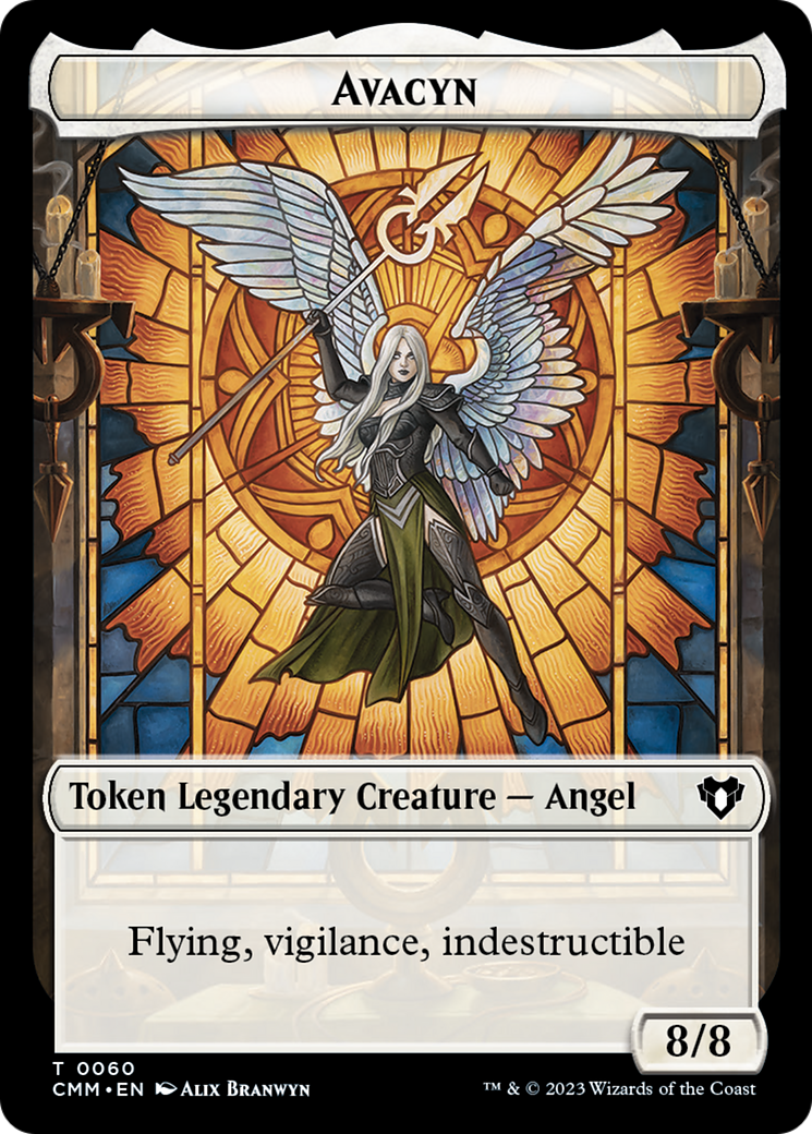 Avacyn (TCMM-060) - Commander Masters Tokens - Premium MTG Single from Wizards of the Coast - Just $0! Shop now at Game Crave Tournament Store