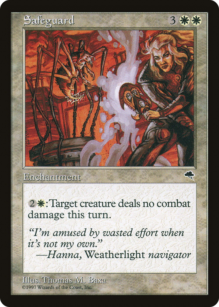 Safeguard (TMP-039) - Tempest - Premium MTG Single from Wizards of the Coast - Just $0.08! Shop now at Game Crave Tournament Store
