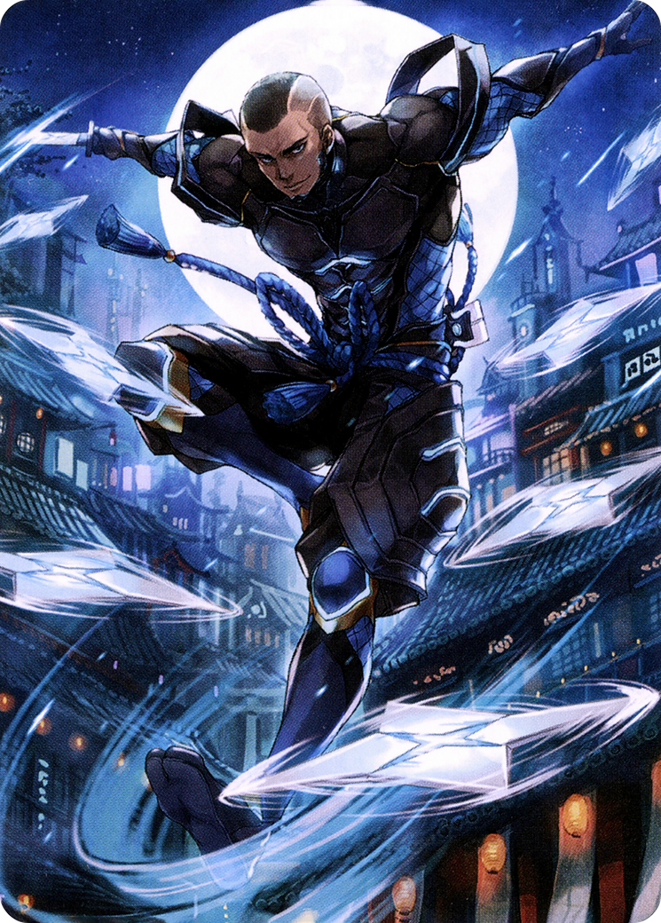 Kaito Shizuki // Kaito Shizuki (ANEO-070) - Neon Dynasty Art Series (Borderless) - Premium MTG Single from Wizards of the Coast - Just $0! Shop now at Game Crave Tournament Store