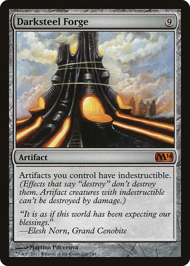 Darksteel Forge (M14-206) - Magic 2014 - Premium MTG Single from Wizards of the Coast - Just $8.66! Shop now at Game Crave Tournament Store