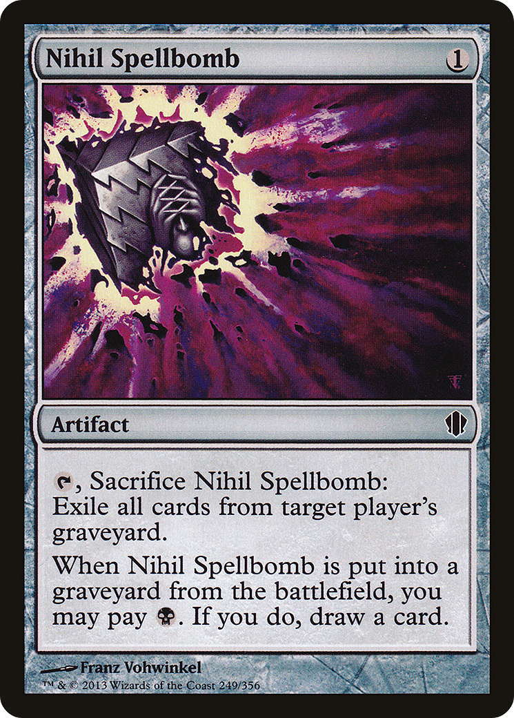 Nihil Spellbomb (C13-249) - Commander 2013 - Premium MTG Single from Wizards of the Coast - Just $0.96! Shop now at Game Crave Tournament Store
