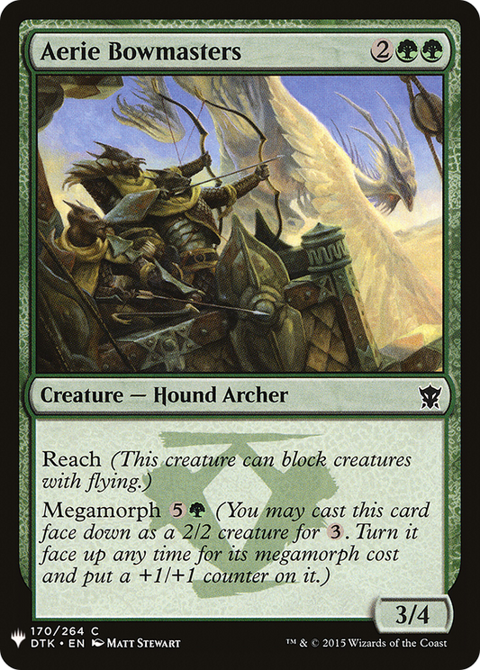 Aerie Bowmasters (MB1-1111) - Mystery Booster - Premium MTG Single from Wizards of the Coast - Just $0.08! Shop now at Game Crave Tournament Store