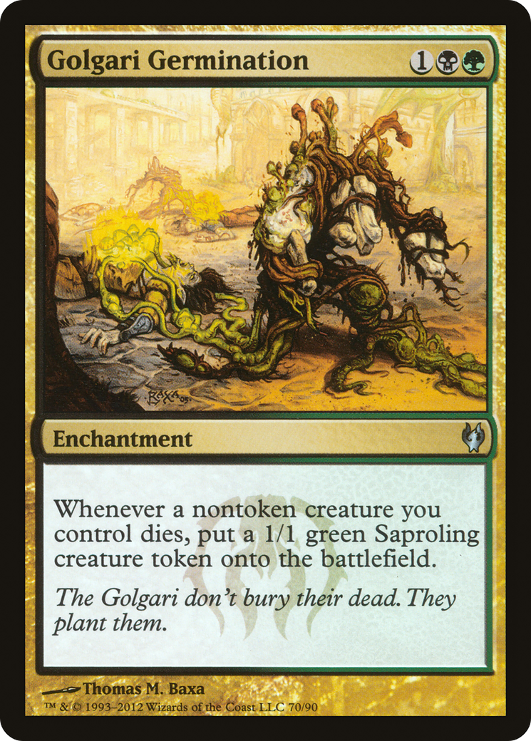Golgari Germination (DDJ-070) - Duel Decks: Izzet vs. Golgari - Premium MTG Single from Wizards of the Coast - Just $0.16! Shop now at Game Crave Tournament Store