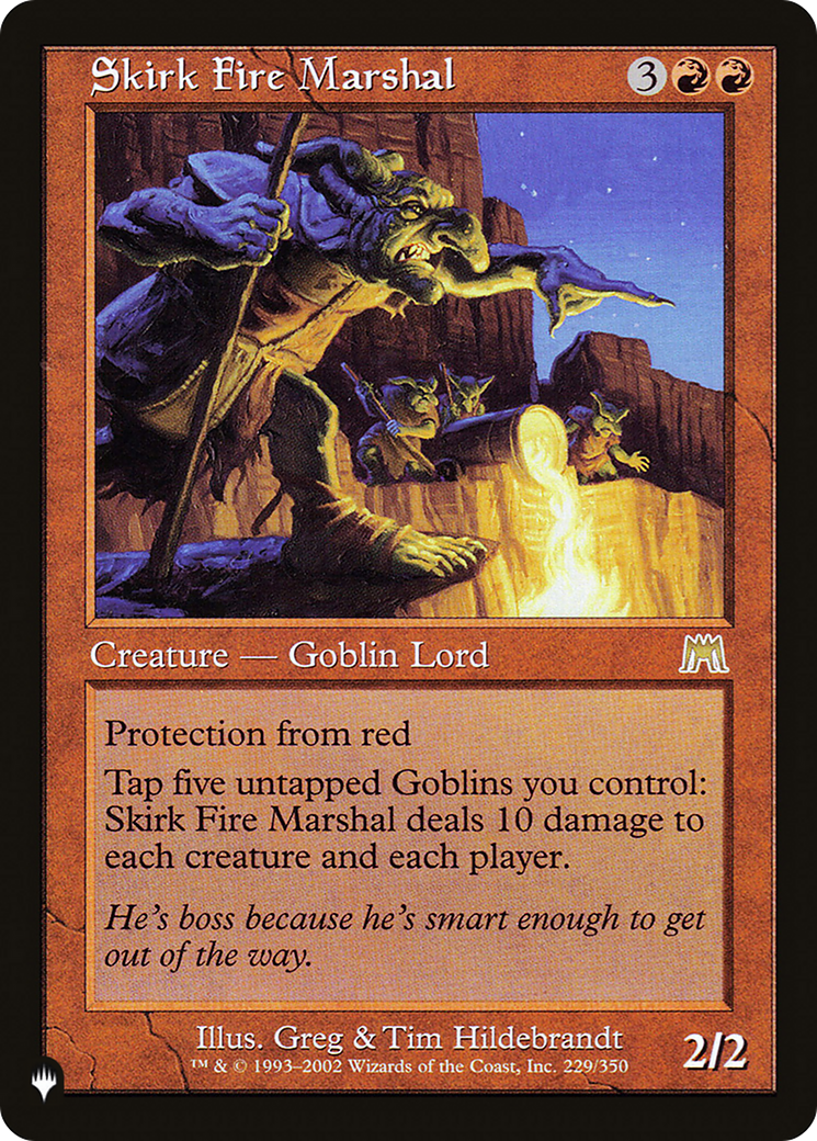 Skirk Fire Marshal (PLIST-861) - The List - Premium MTG Single from Wizards of the Coast - Just $0.95! Shop now at Game Crave Tournament Store