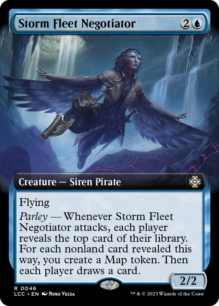 Storm Fleet Negotiator (LCC-046) - The Lost Caverns of Ixalan Commander Foil - Premium MTG Single from Wizards of the Coast - Just $0.08! Shop now at Game Crave Tournament Store