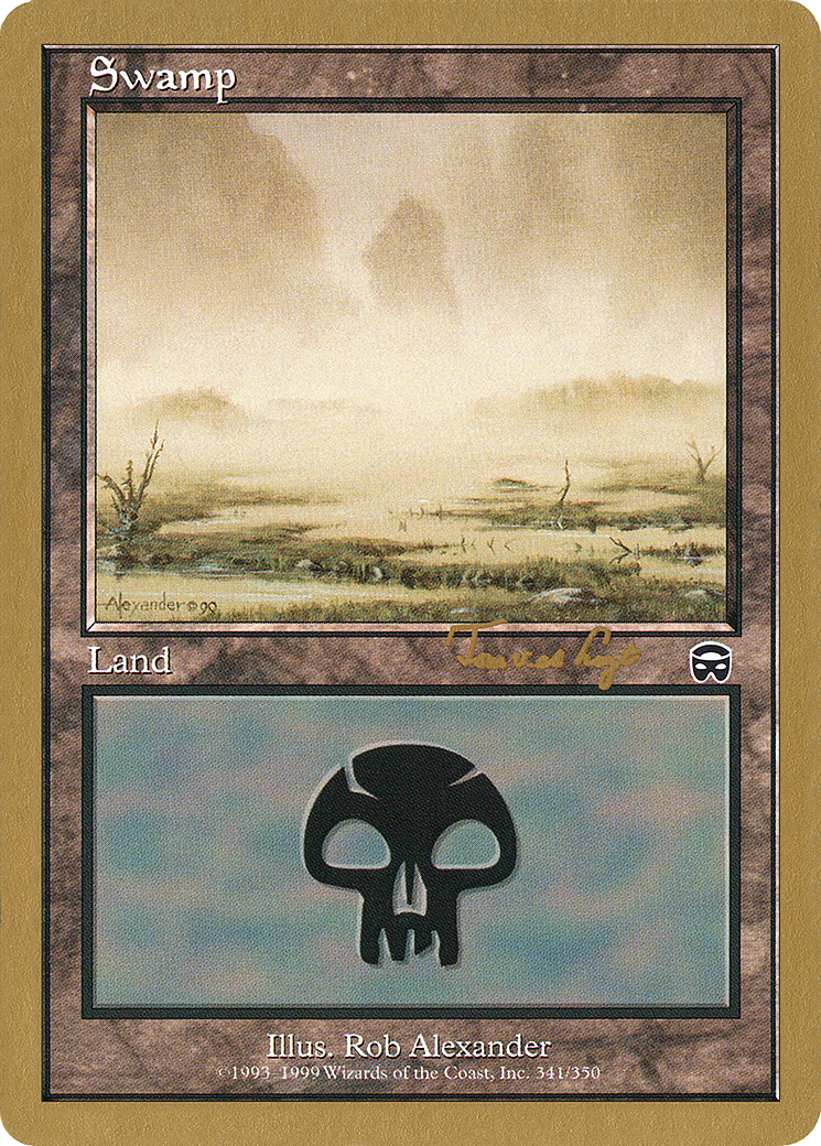 Swamp (WC01-TVDL341) - World Championship Decks 2001 - Premium MTG Single from Wizards of the Coast - Just $0.31! Shop now at Game Crave Tournament Store