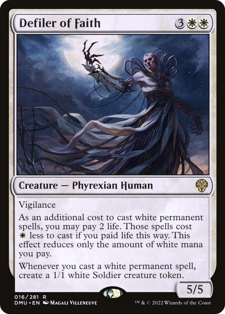 Defiler of Faith (DMU-016) - Dominaria United - Premium MTG Single from Wizards of the Coast - Just $0.26! Shop now at Game Crave Tournament Store