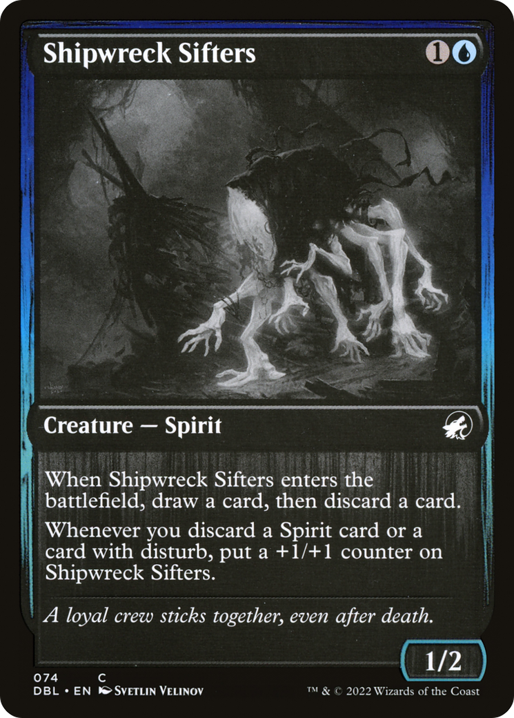 Shipwreck Sifters (DBL-074) - Innistrad: Double Feature - Premium MTG Single from Wizards of the Coast - Just $0.03! Shop now at Game Crave Tournament Store