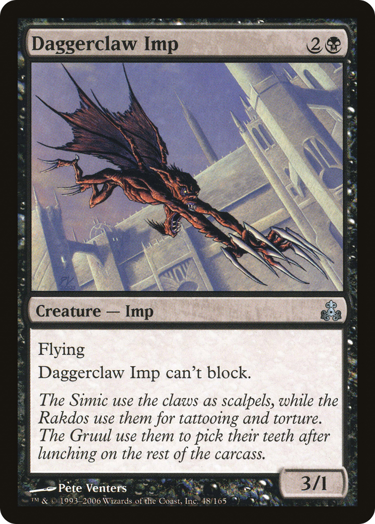 Daggerclaw Imp (GPT-048) - Guildpact Foil - Premium MTG Single from Wizards of the Coast - Just $0.09! Shop now at Game Crave Tournament Store