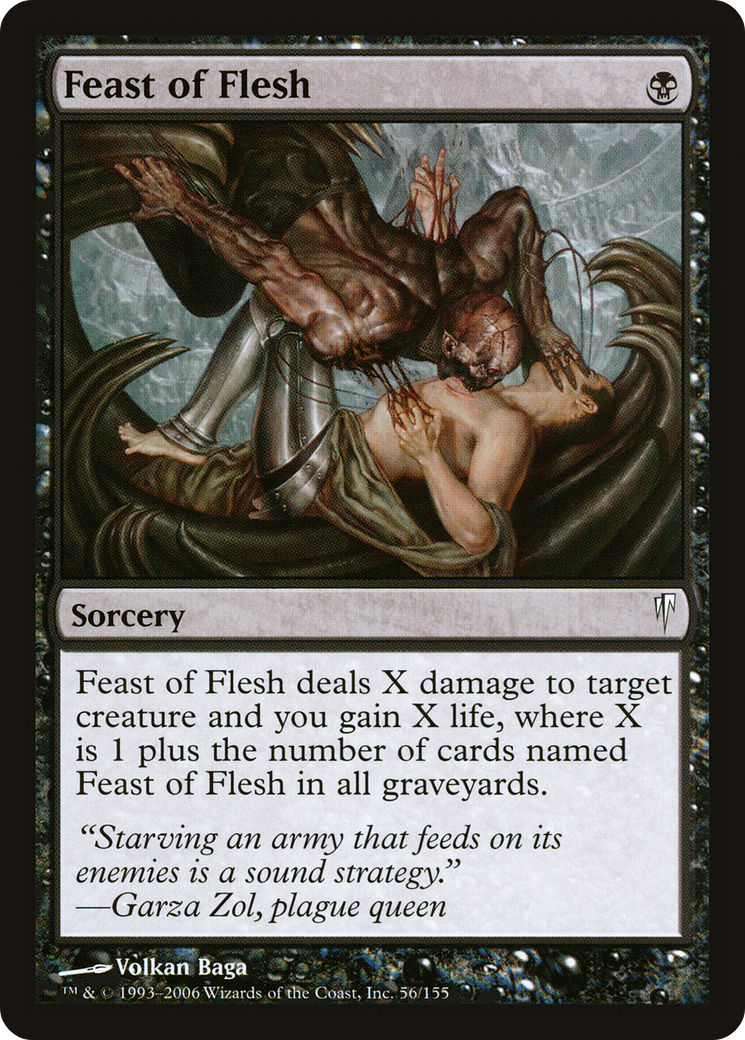 Feast of Flesh (CSP-056) - Coldsnap - Premium MTG Single from Wizards of the Coast - Just $0.25! Shop now at Game Crave Tournament Store