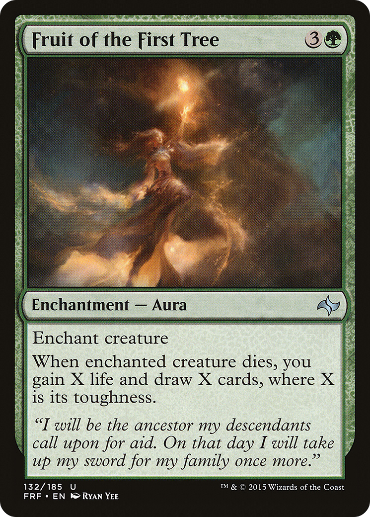 Fruit of the First Tree (FRF-132) - Fate Reforged - Premium MTG Single from Wizards of the Coast - Just $0.25! Shop now at Game Crave Tournament Store