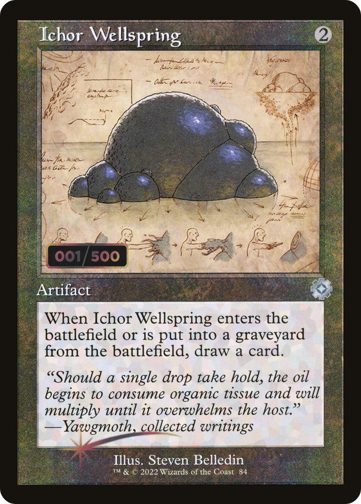Ichor Wellspring (BRR-84Z) - The Brothers' War Retro Artifacts Foil - Premium MTG Single from Wizards of the Coast - Just $98.67! Shop now at Game Crave Tournament Store