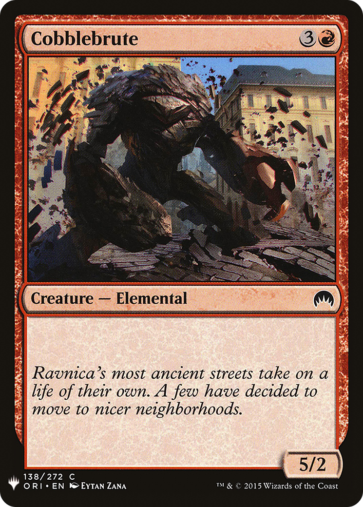 Cobblebrute (MB1-890) - Mystery Booster - Premium MTG Single from Wizards of the Coast - Just $0.25! Shop now at Game Crave Tournament Store