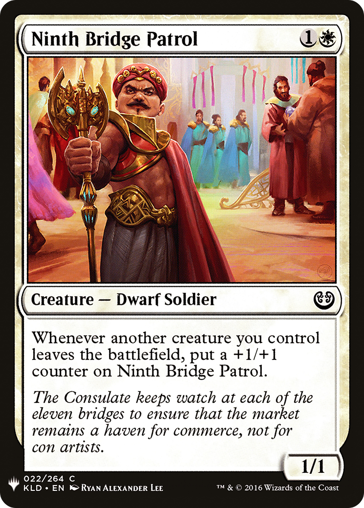 Ninth Bridge Patrol (MB1-184) - Mystery Booster - Premium MTG Single from Wizards of the Coast - Just $0.08! Shop now at Game Crave Tournament Store