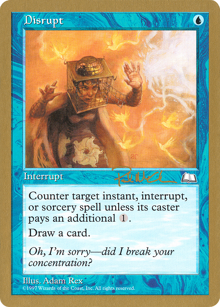 Disrupt (WC97-PM37A) - World Championship Decks 1997 - Premium MTG Single from Wizards of the Coast - Just $0.25! Shop now at Game Crave Tournament Store